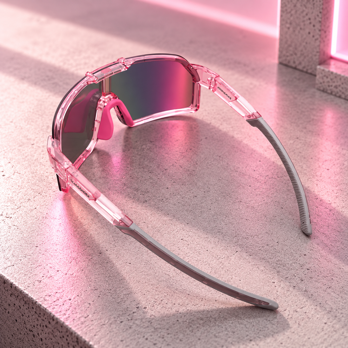 Haaghoek Vortex Pink – Gepolariseerde Fietsbril