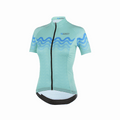 Wave koerstrui dames Aquamarijn - Threeface Cycling Wear