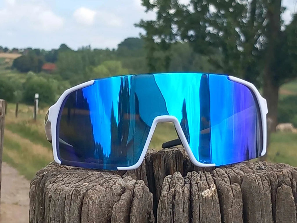 Fietsbril Haaghoek Frown White - Haaghoek